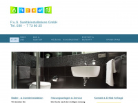 pus-sanitaer.de Webseite Vorschau