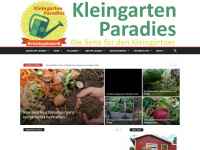 kleingarten-paradies.de Webseite Vorschau