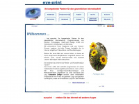eye-print.de Webseite Vorschau