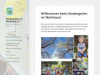 kindergarten-im-werkhaus.de Webseite Vorschau