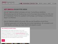 adtinnova.ch Webseite Vorschau