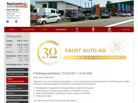 faustauto.ch Webseite Vorschau