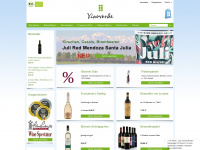 vinoverde.de Webseite Vorschau