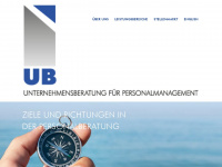 ubub.de Webseite Vorschau