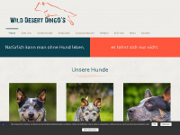 wild-desert-dingos.de Webseite Vorschau
