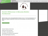manuelashundeschule.de Webseite Vorschau