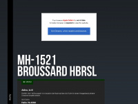broussard.ch Webseite Vorschau