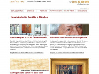 zafrane.de Webseite Vorschau