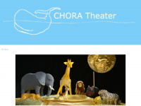 chora-theater.de Webseite Vorschau