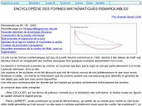 mathcurve.com Webseite Vorschau