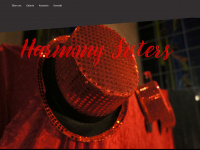 harmonysisters.de Webseite Vorschau