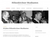 hoehenkirchner-musikanten.de Webseite Vorschau