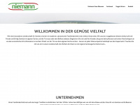 niemann-gemuesepflanzen.de Webseite Vorschau