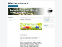 dtk-niederrhein.de Webseite Vorschau