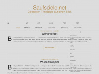saufspiele.net Webseite Vorschau