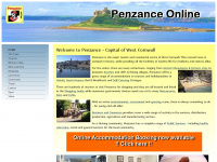 penzance.co.uk Webseite Vorschau