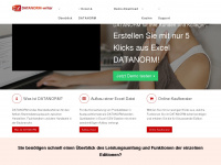 datanorm-writer.de Webseite Vorschau