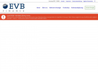 evb-finance.de Webseite Vorschau