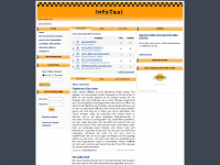 infotaxi.org Webseite Vorschau