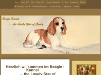 beagle-apricot-candy.de Webseite Vorschau