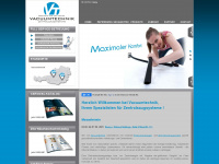 vacuumtechnik.at Webseite Vorschau