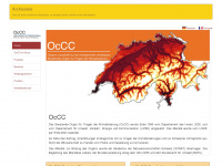 occc.ch Webseite Vorschau
