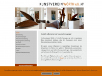 kunstverein-woerth.de Webseite Vorschau