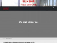 silkship.de Webseite Vorschau