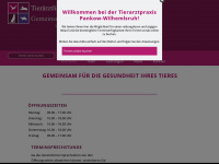 tierarztpraxis-pankow.de Webseite Vorschau