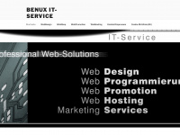benux.de Webseite Vorschau