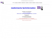 medizinische-fachinformation.de Webseite Vorschau