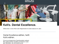 kavo.com Webseite Vorschau