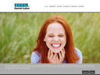 dental-labor-egger.de Webseite Vorschau
