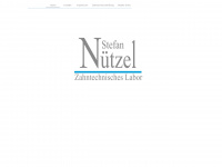 nuetzel-zahntechnik.de Webseite Vorschau