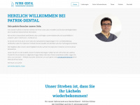patrik-dental.de Webseite Vorschau