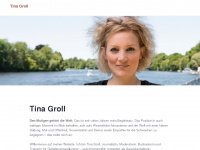 tina-groll.de Webseite Vorschau