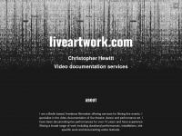 liveartwork.com Webseite Vorschau