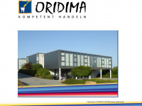 oridima.de Webseite Vorschau