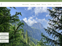 bergwaldprojekt.ch Webseite Vorschau