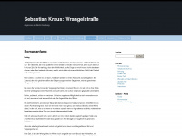 wrangelstrasse-blog.de Webseite Vorschau