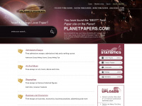 planetpapers.com Webseite Vorschau