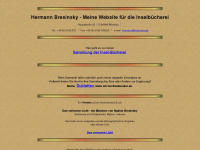 bresinsky.de Webseite Vorschau