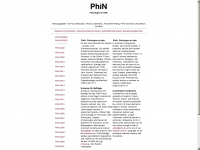 phin.de Webseite Vorschau