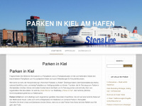 parken-kiel-hafen.de Webseite Vorschau
