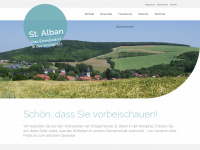 st-alban.de Webseite Vorschau