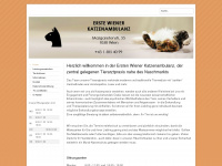 katzenambulanz.at Webseite Vorschau