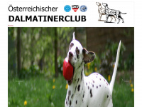 dalmatinerclub.at Webseite Vorschau