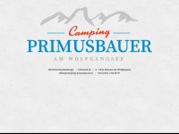 camping-primusbauer.at Webseite Vorschau