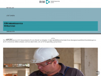 riw-industrieservice.de Webseite Vorschau
