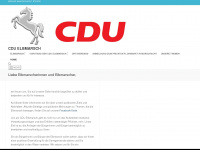 cdu-elbmarsch.de Webseite Vorschau